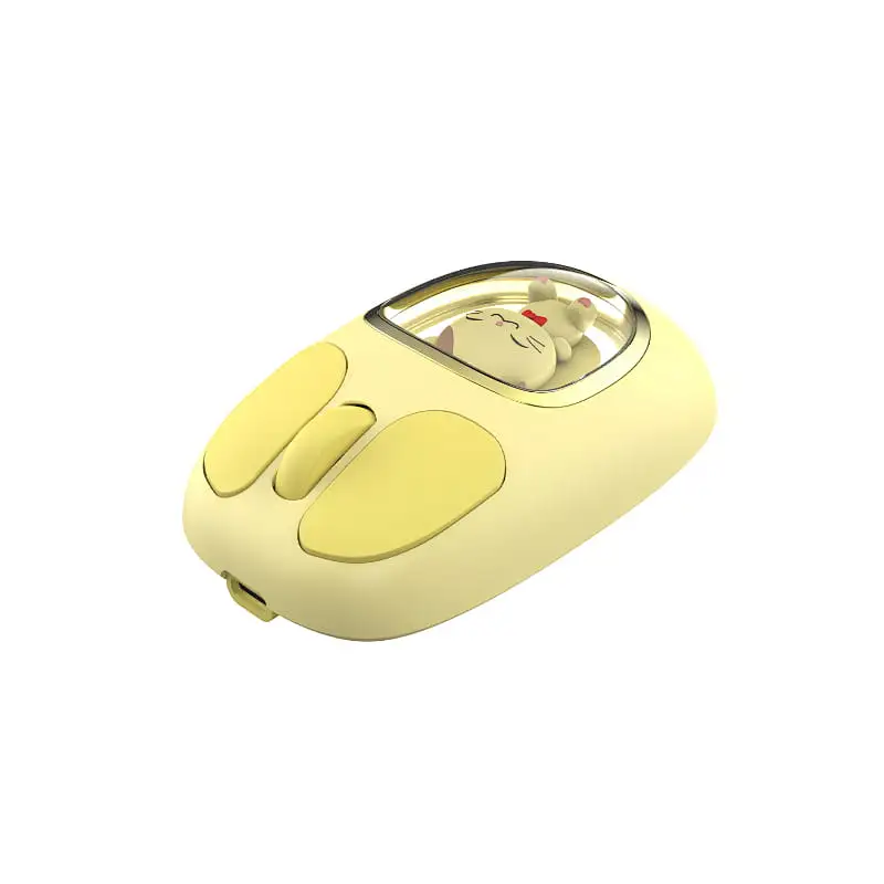 Cute Design 2.4G & BT Wireless Optical Mouse Customized Office Mouse Type c Rechargeable Gift Mouse MW-063PR