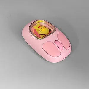 Cute Design 2.4G & BT Wireless Optical Mouse Customized Office Mouse Type c Rechargeable Gift Mouse MW-063PR